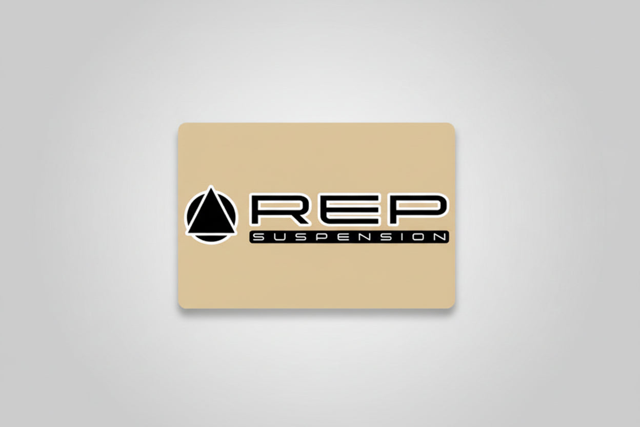REP Fork Decals/ Stickers SET -Black - UNIVERSAL